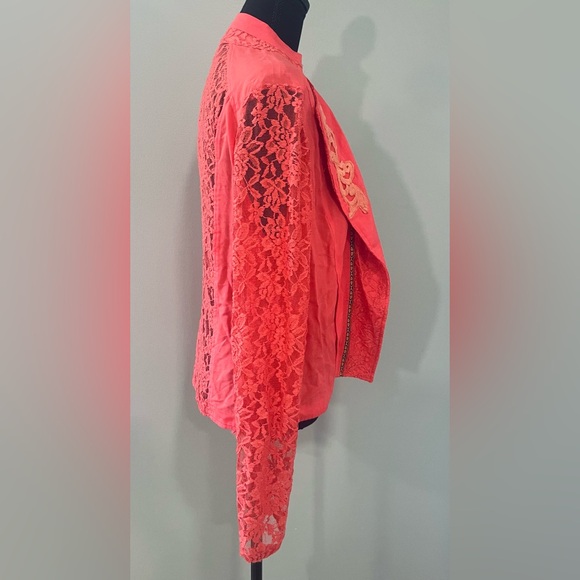 Daytrip Embroidered Lace Cardigan with Pockets - Picture 7 of 7